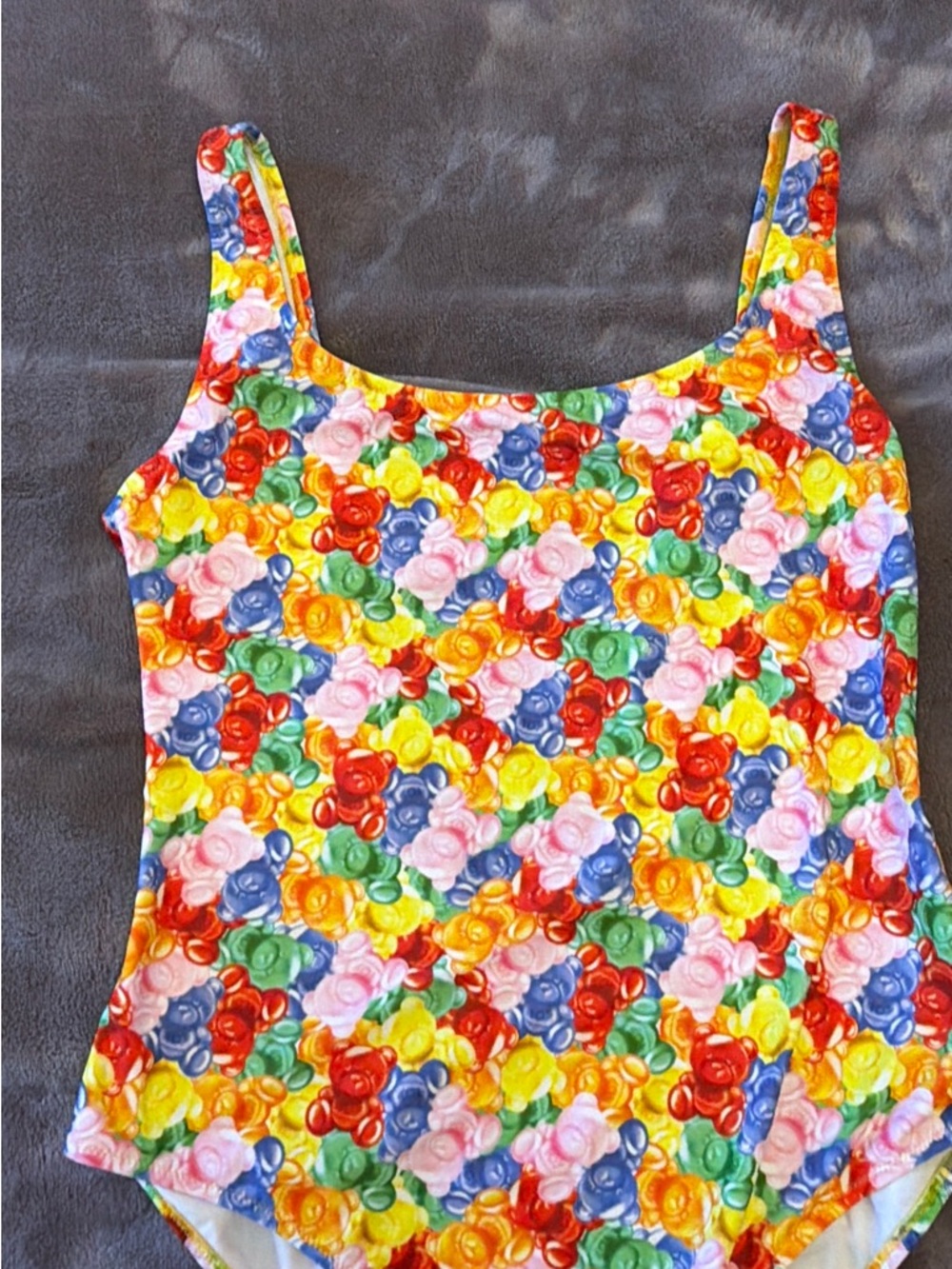 Moschino Multi-Color Floral Print One-Piece Swim - Picture 5 of 9